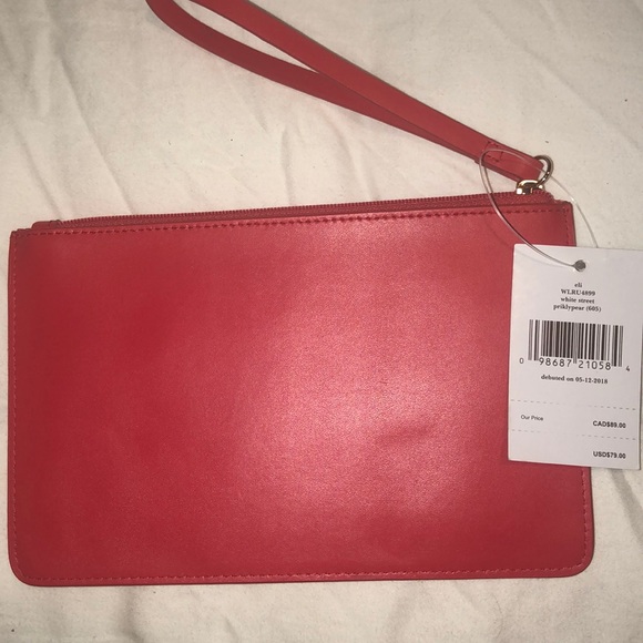 NWT Kate Spade Large wristlet in Red - Picture 8 of 8